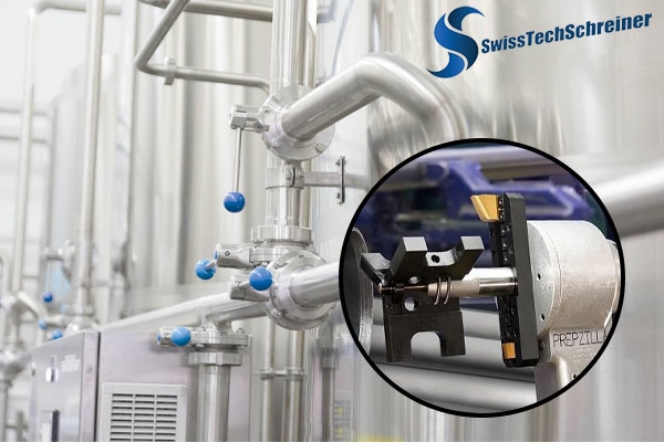 Lắp đặt đường ống công nghiệp nước giải khát (beverage industry) tại Swisstech Schreiner