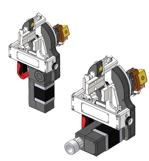 Straight motor or right angle motor