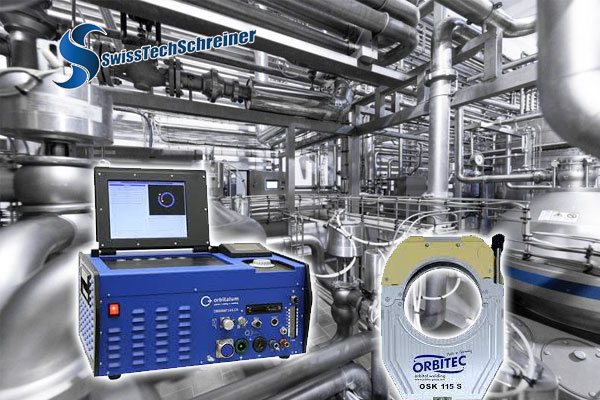 Lắp đặt đường ống công nghiệp nước giải khát (beverage industry) bằng công nghệ hàn quỹ đạo tại Swisstech Schreine